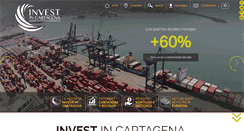 Desktop Screenshot of investincartagena.com